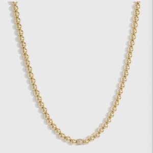 Drae Collection Gold Beaded Necklace